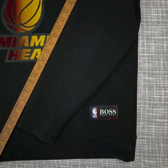 NWOT Hugo Boss X NBA Colab Miami Heat Sweatshirt Retail $158 Men's XL - SEE DESC - Picture 5 of 9